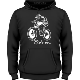 Mountainbike MTB Ride on. T-Shirt/Kapuzenpullover (Hoodie)