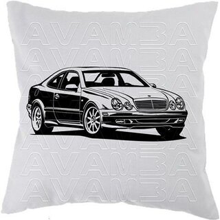 Mercedes Benz CLK Typ 208 / C208 (1997 - 2002)   - Car-Art-Kissen / Car-Art-Pillow