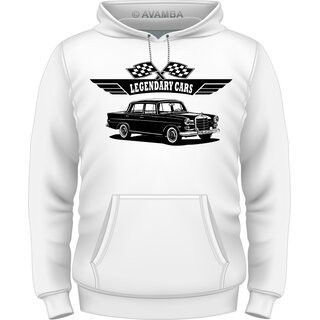 Mercedes W110 Heckflosse Version 2  (1961 - 1968)  T-Shirt/Kapuzenpullover (Hoodie)