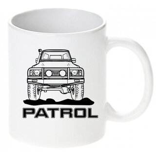 Nissan Patrol GR Front   Tasse / Keramikbecher m. Aufdruck