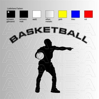 Basketball (1) Aufkleber Sticker